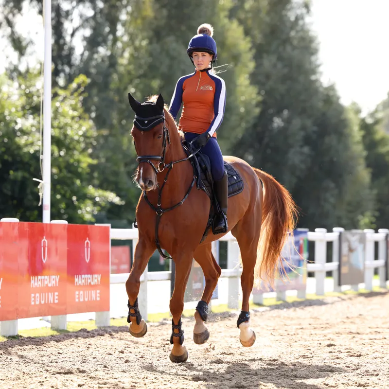 Aubrion Team Long Sleeve Base Layer in Umber-5